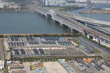 太陽光発電用パワーコンディショナ東京都下水道局 葛西水再生センター